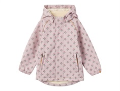 Lil Atelier violet ice floral transition jacket